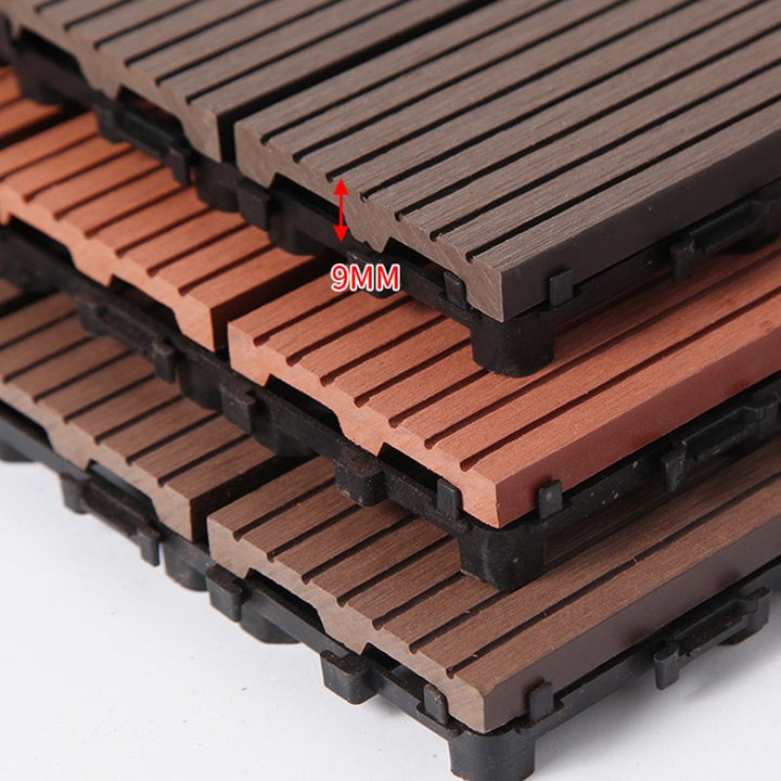 BowLift | Rectangular constructed tiles Water resistant parquet flooring for balcony