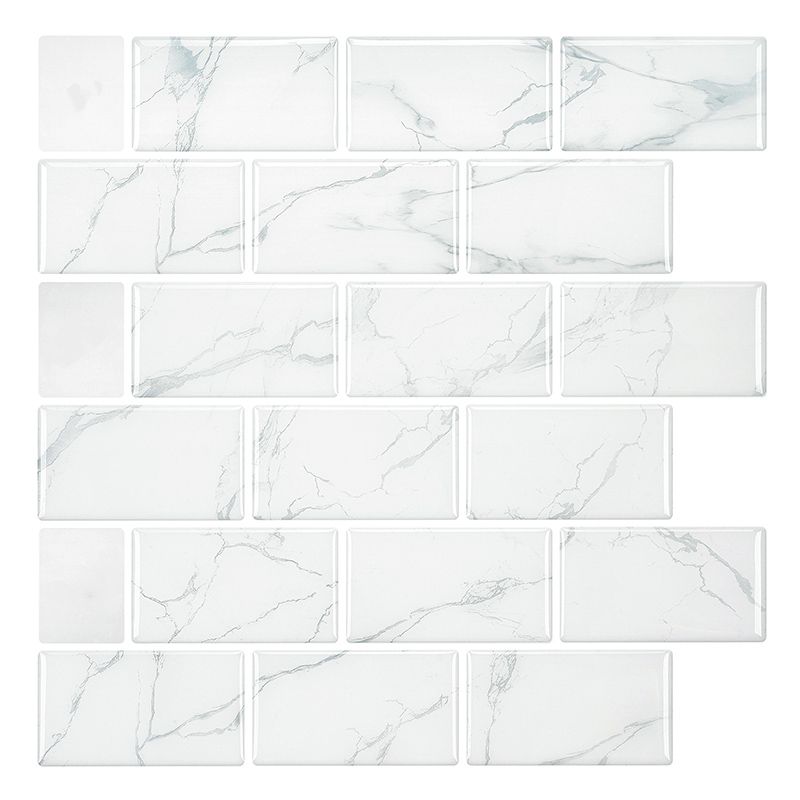 BowLift | Mosaic Tile Peel & Stick Tile PVC Kitchen Backsplash Peel and Stick Wall Tile