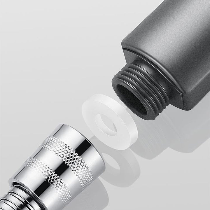 BowLift | 5-Spray Pattern Handheld Shower Head High Flow Wall Mounted Shower Head
