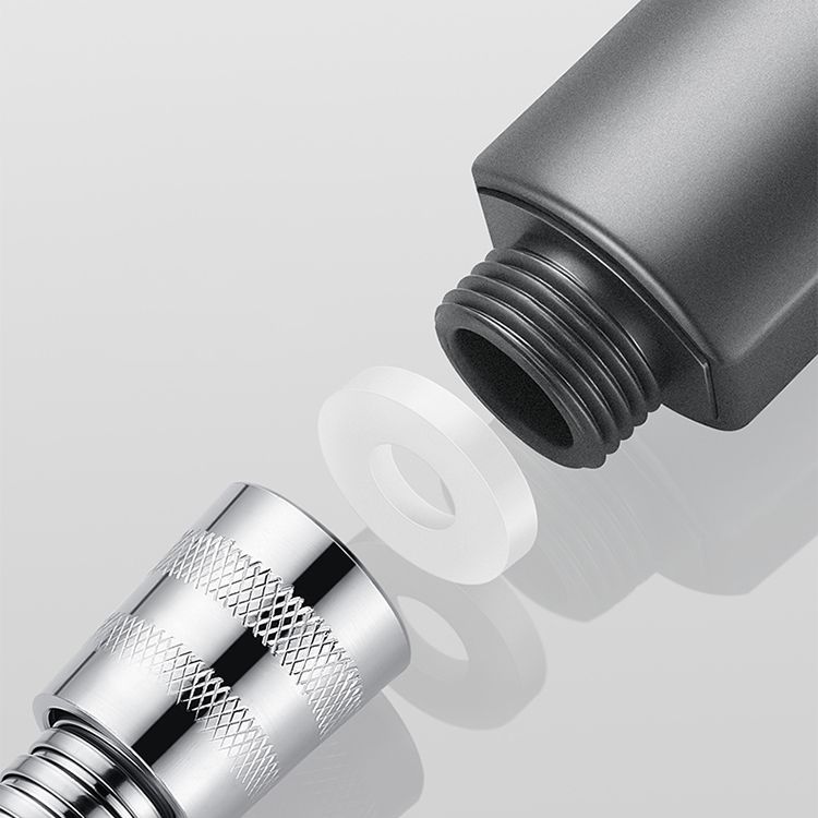 BowLift | 5-Spray Pattern Handheld Shower Head High Flow Wall Mounted Shower Head