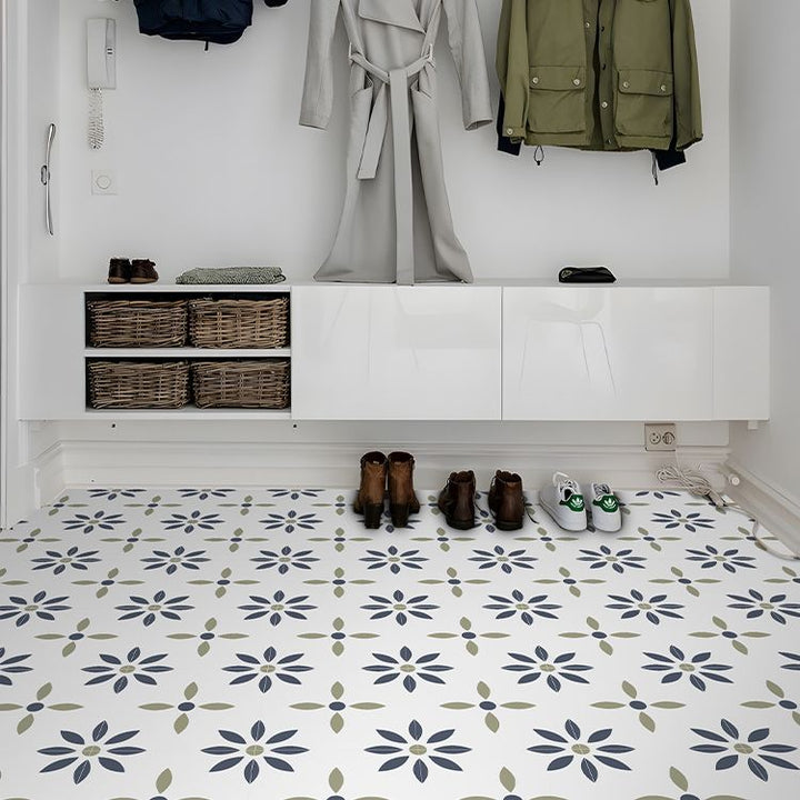 BowLift | Square Peel & Stick Tile with Pattern Waterproof Tile for Home