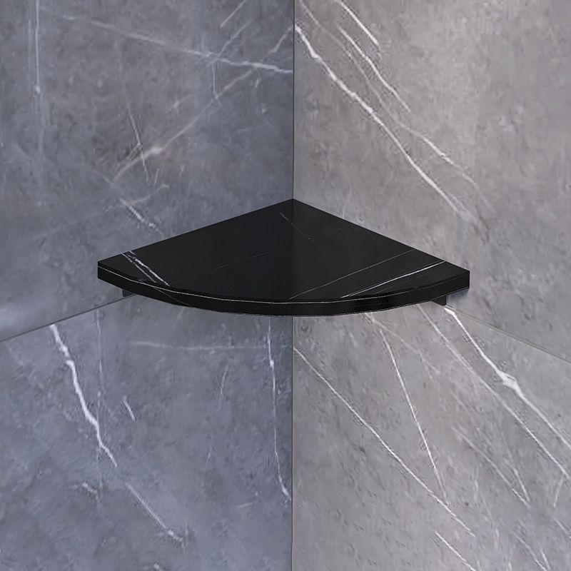 BowLift | 3-piece modern bathroom accessory set marble and metal bathroom shelf