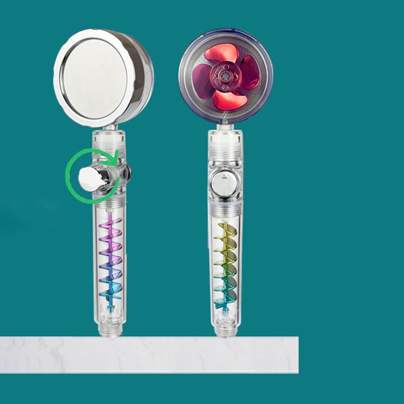 BowLift | Modern showerhead bathroom hand shower made of plastic with adjustable water flow