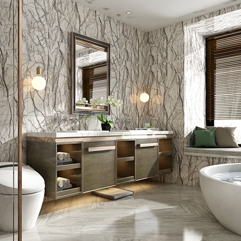 BowLift | PVC Peel and Stick Splash Guard Tile Modern Peel & Stick Mosaic Tile