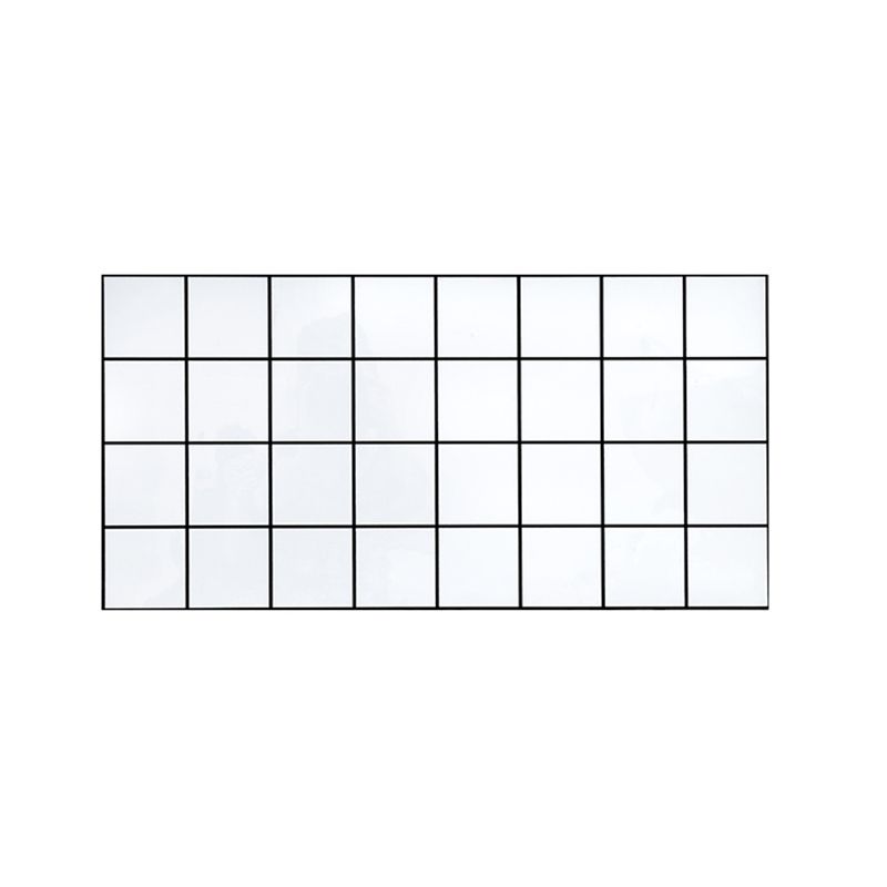 BowLift | PVC Rectangular 12" X 23" 5-Pack Peel & Stick Mosaic Tile Kitchen and Bathroom Backsplash
