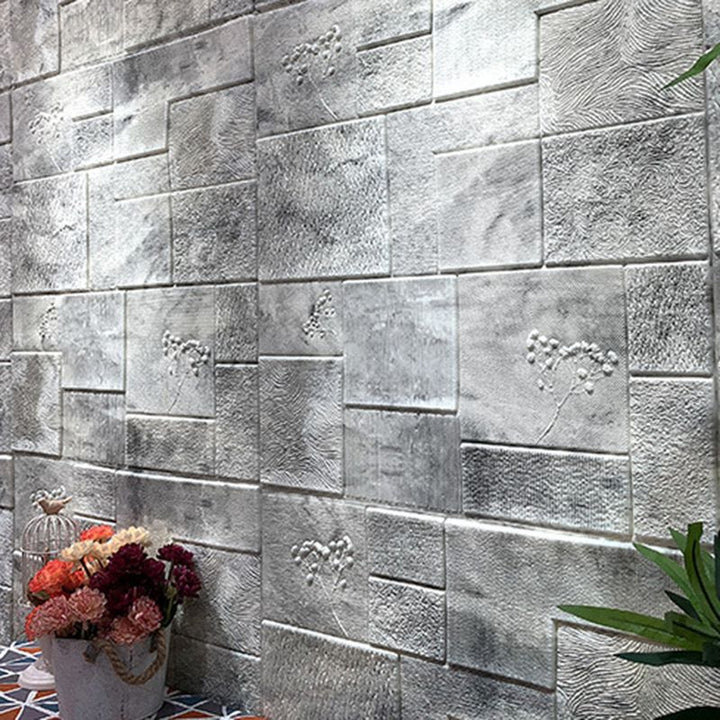 BowLift | Industrial Wall Plank 3D Brick Bathroom Living Room Wall Panel Set of 1
