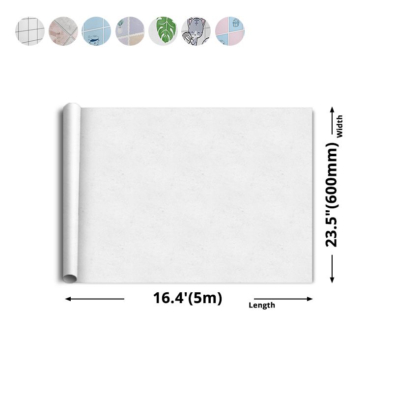 BowLift | Modern Peel-and-Stick Backsplash Tiles PVC Rectangular Wallpaper for Fireplace Surround