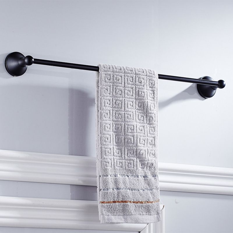 BowLift | Metal Bathroom Set 4-piece Traditional Style Black Bathroom Accessory Set