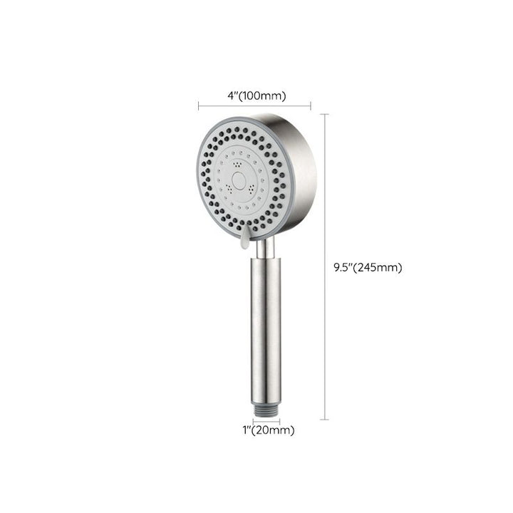 BowLift | Standard Spray Shower Head Polished Nickel Handheld Shower