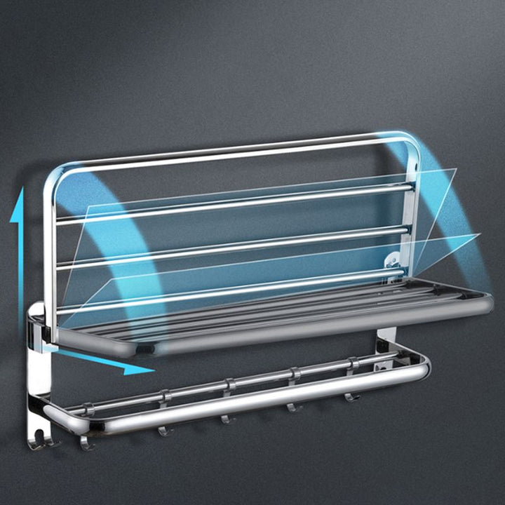 BowLift | modern bathroom accessories set stainless steel towel holder bathroom shelf bathroom set