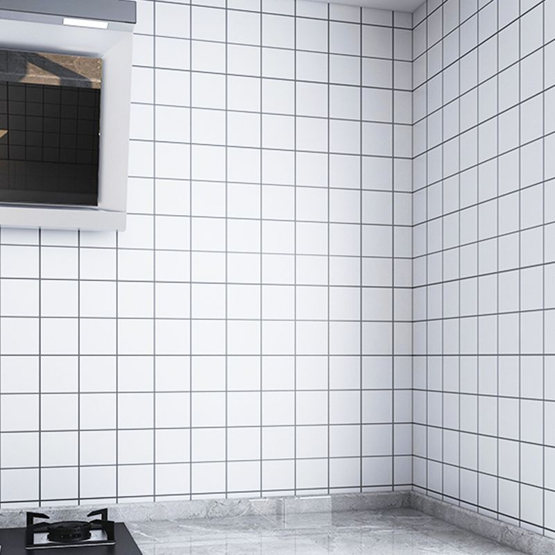 BowLift | Modern Peel and Stick Tiles PVC Square Wallpaper for Kitchen and Bathroom Splashback
