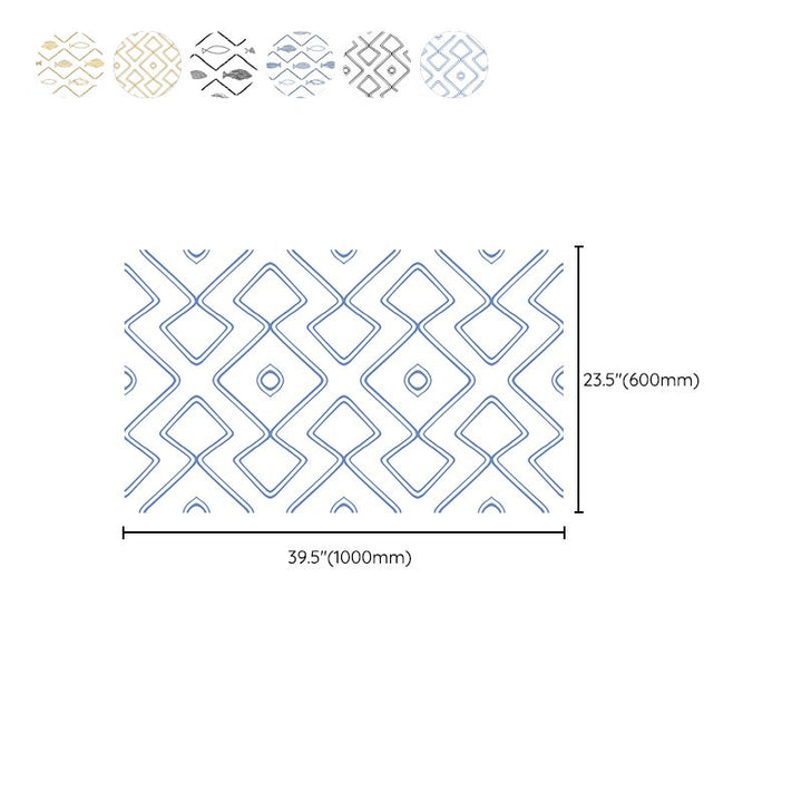 BowLift | Waterproof PVC Tile Singular Peel & Stick Tile for Kitchen Splashback Wall