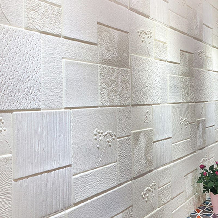 BowLift | Industrial Wall Plank 3D Brick Bathroom Living Room Wall Panel Set of 1