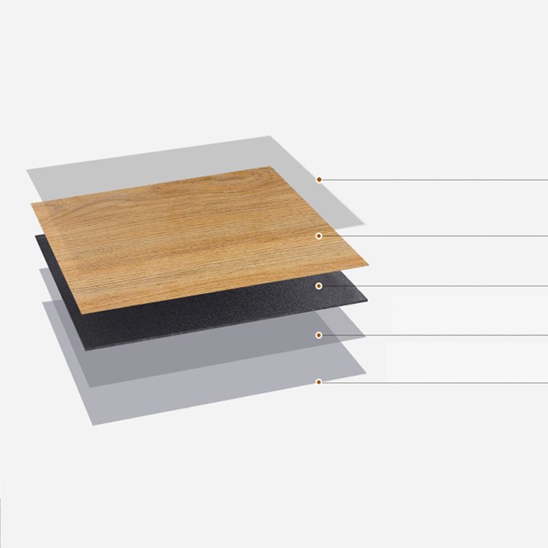 BowLift | Modern Peel & Stick Mosaic Tiles Plastic Wood Look Fading Resistant Vinyl Plank