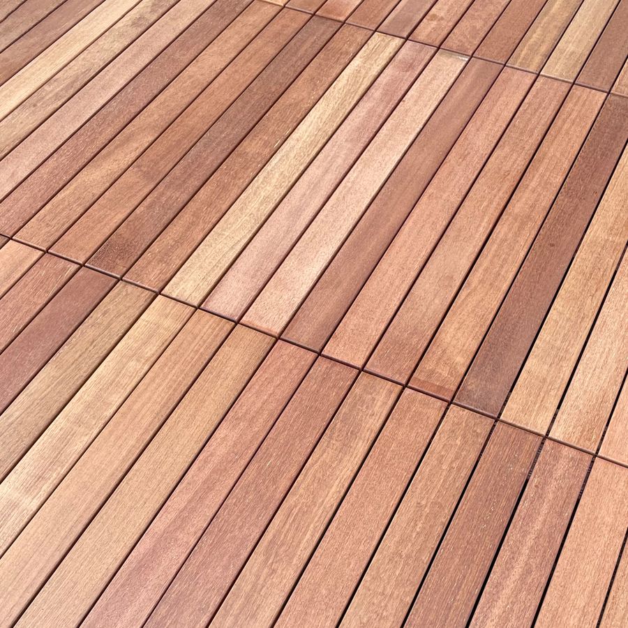 BowLift | Outdoor Patio Wood Decking Interlocking Plank