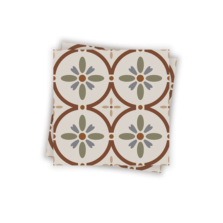 BowLift | Waterproof Peel & Stick Tile Square Pattern Print Single Tile