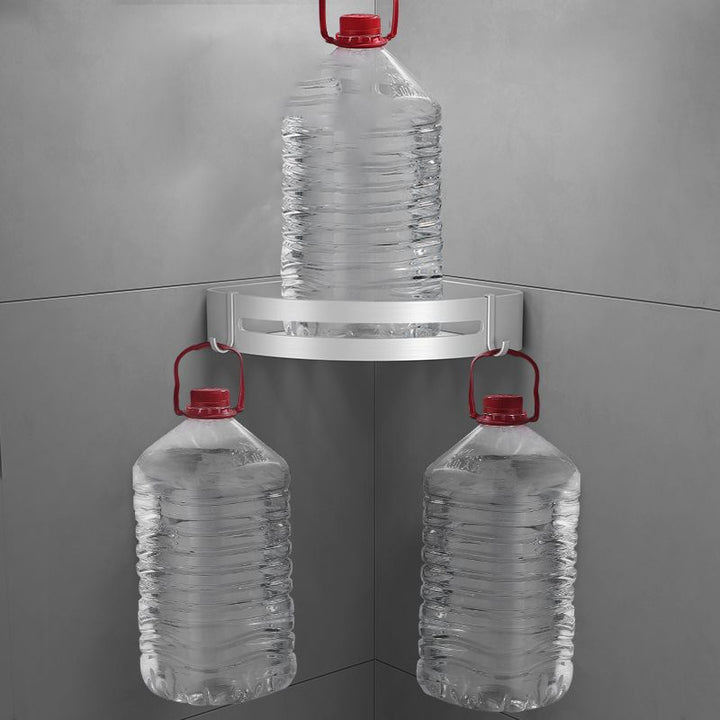 BowLift | Silver Bathroom Accessory Set Modern Anti-Rust 1/2/3 -piece Bath Shelf