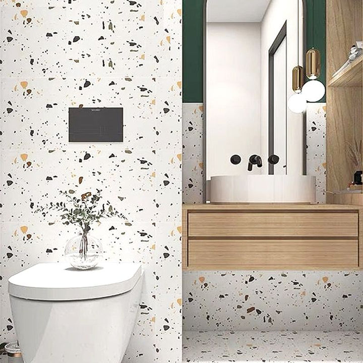 BowLift | PVC Rectangular 20 Pack 12" x 23" Peel & Stick Mosaic Tile Kitchen and Bathroom