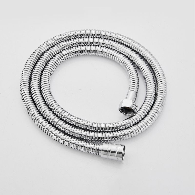 BowLift | Silver Square Fixed Shower Head Modern Style Wall Mounted Shower Head