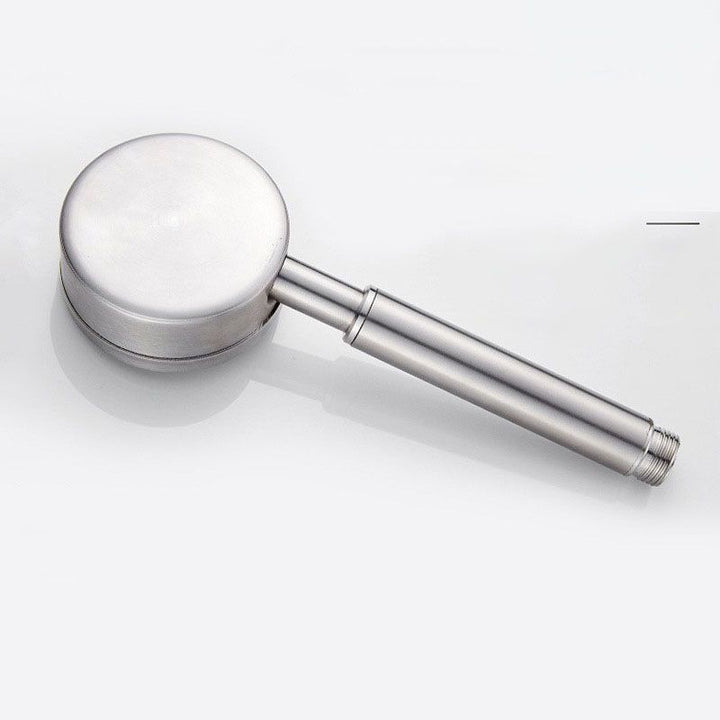 BowLift | Classic Shower Head Round Metal Handheld Shower Head in Silver