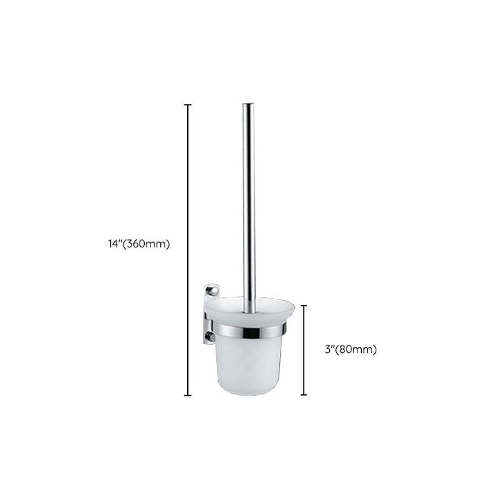 BowLift | Chrome Modern Bathroom Hardware Set Stainless Steel Towel Hook/Towel Rail & Bathroom Shelf
