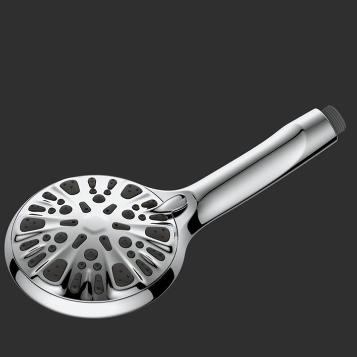 BowLift | Modern Shower Head for Bathroom 9-Jet Round Wall-Mounted Shower Head