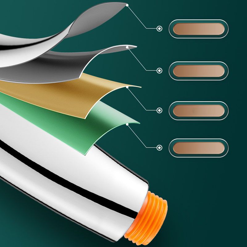 BowLift | Traditional Style Handheld Shower Plastic Handheld Shower with Square Shape