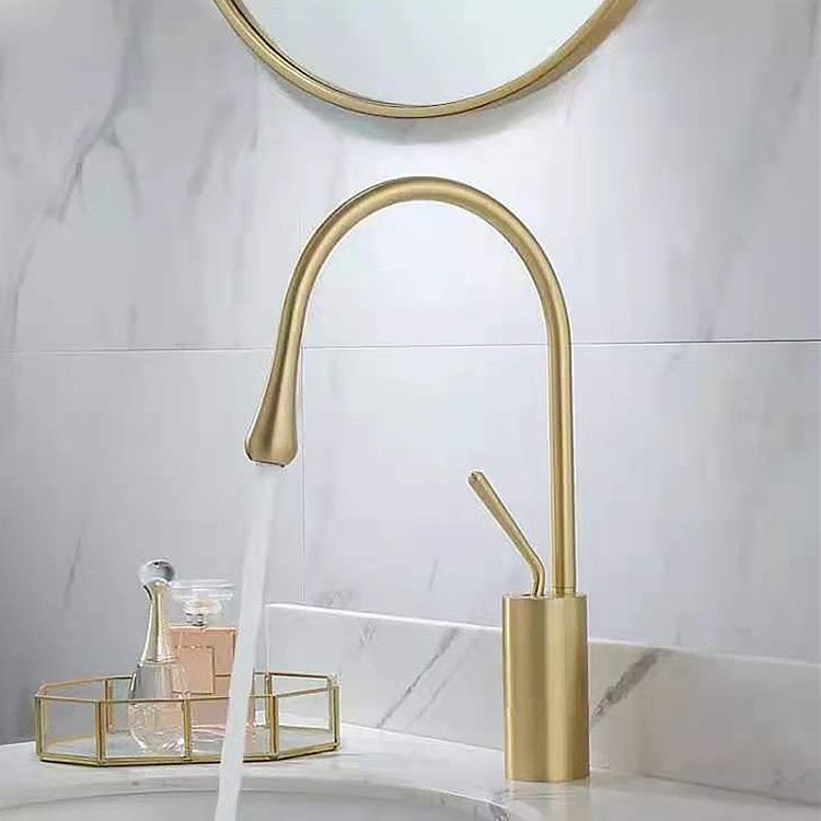 BowLift | Glam Style Faucet Single Handle Basin Faucet for the Bathroom