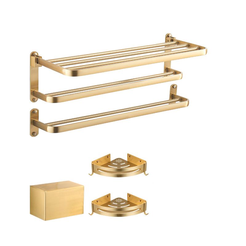 BowLift | Modern Bathroom Hardware Paper Holder Bathroom Shelf Gold Bathroom Accessories Set