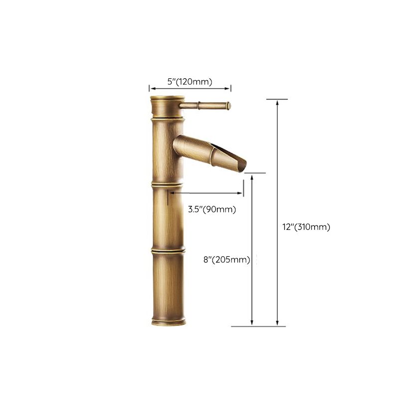 BowLift | Country House Style Basin Mixer Single Hole Bathroom Fitting
