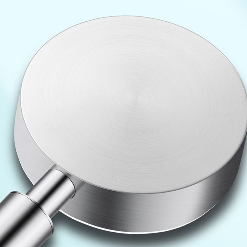 BowLift | Round self-cleaning handheld shower adjustable spray pattern stainless steel hand shower
