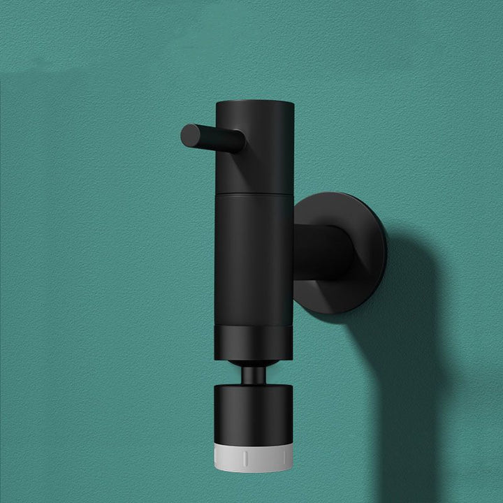 BowLift | Contemporary Wall-Mounted Bathroom Faucet One Hole Solid Brass Round Faucet