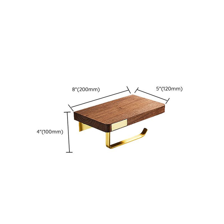 BowLift | Modern Gold Bathroom Accessory Set Bathroom Shelf Paper Holder Bathroom Accessory Set