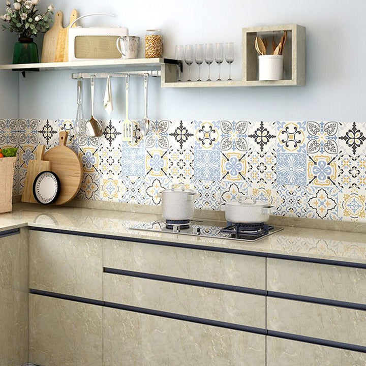 BowLift | Modern Kitchen Back Wall Wallpaper Peel and Stick Field Tile