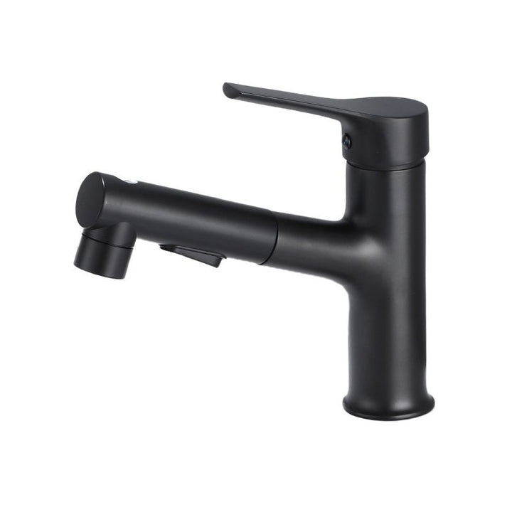 BowLift | Modern Sink Faucet Uniform Color Metal Sink Bathroom Faucet