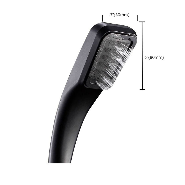BowLift | Contemporary Showerhead Round Handheld Showerhead Combination in Black