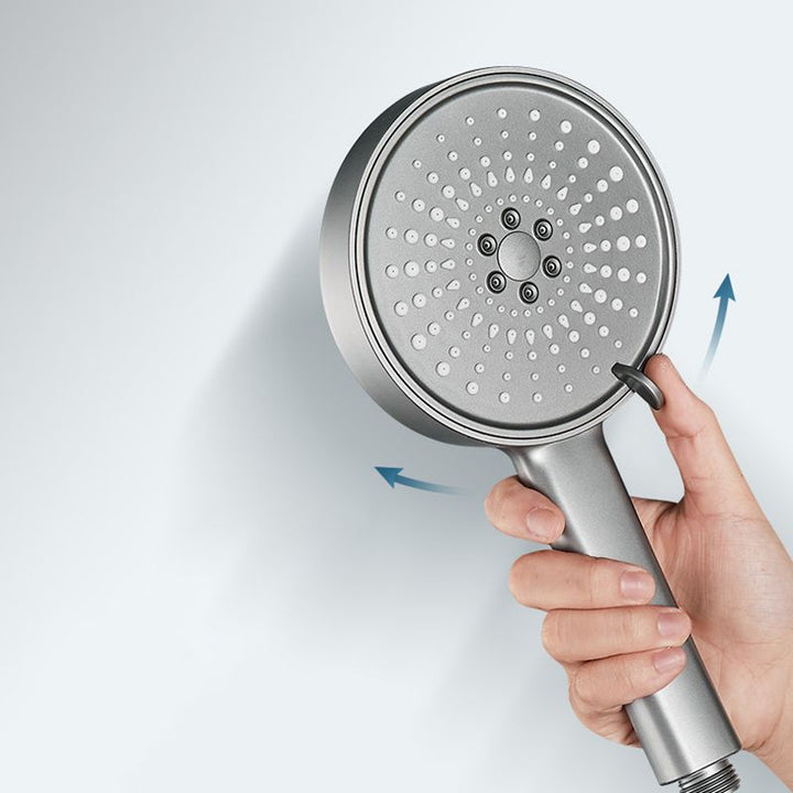 BowLift | Modern Spray Head Round Handheld Water Filtration Shower Head Self-Cleaning