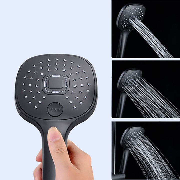 BowLift | Plastic hands showerhead adjustable water flow showerhead
