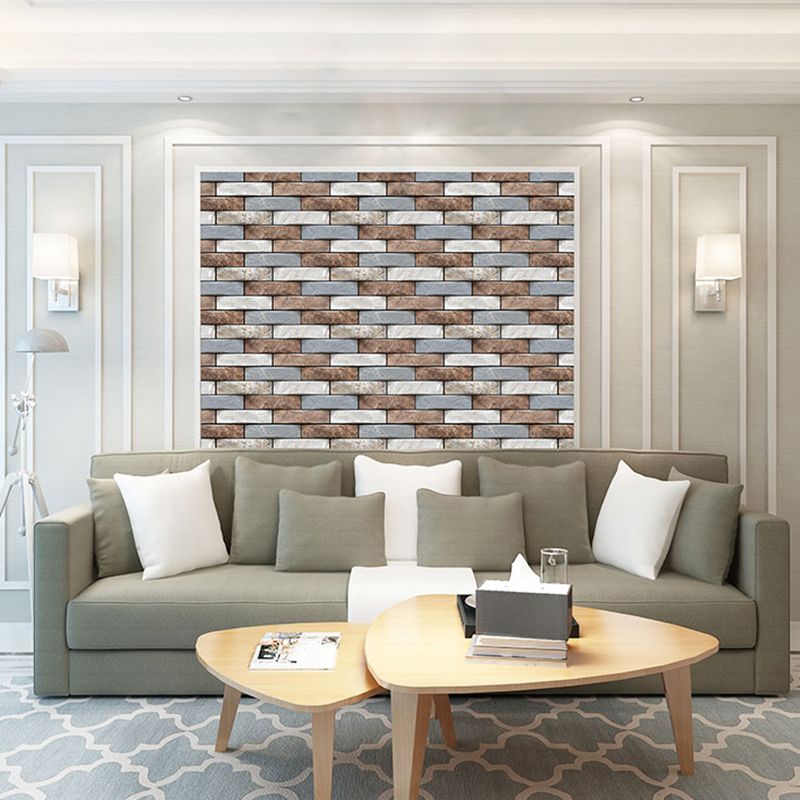 BowLift | Modern PVC Field Tile/Single Tile Rectangular Peel and Stick Back Wall Tile