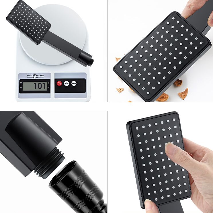 BowLift | Contemporary Handheld Supercharged Shower Head Square Turbo Spray Head