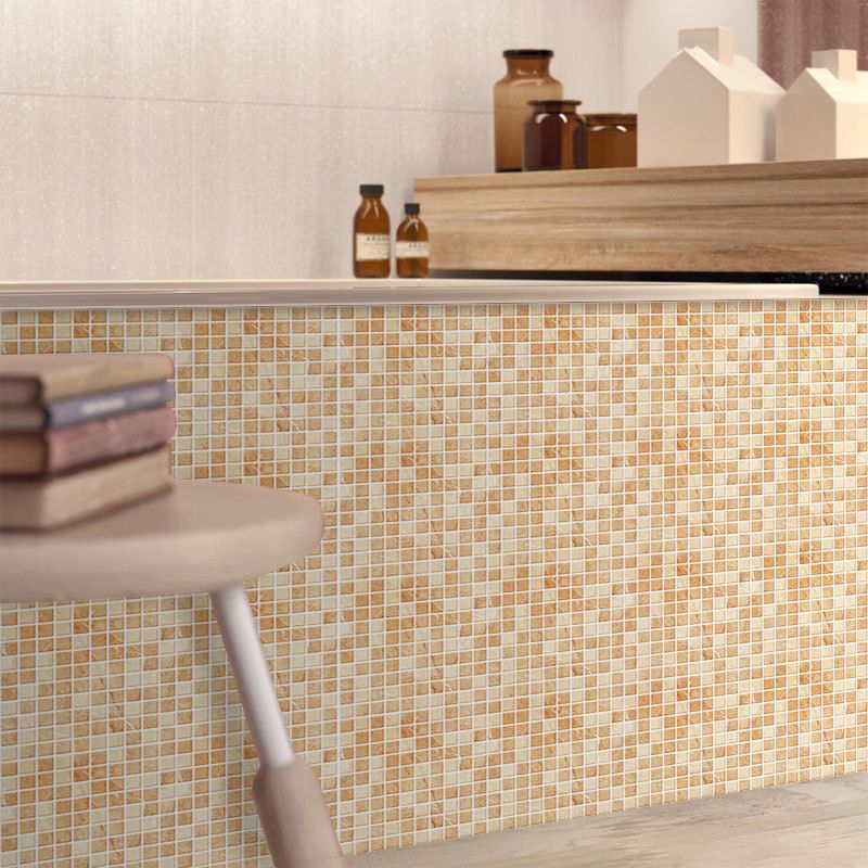 BowLift | Mosaic Tile Wallpaper PVC Waterproof Peel and Stick Wall Tile with Square Shape