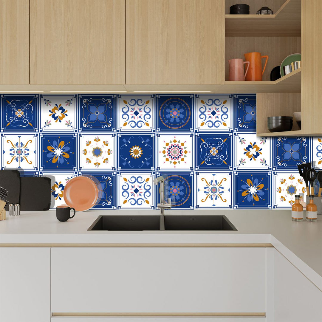 BowLift | Square Peel & Stick Mosaic Tile PVC Waterproof Mosaic Tile Wallpaper