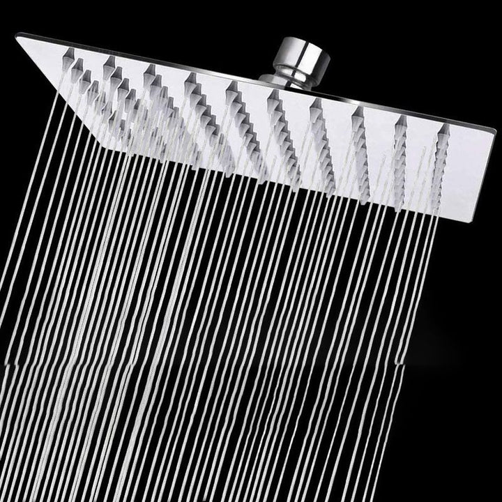 BowLift | Traditional Dual Shower Head Square Wall Mounted Dual Shower