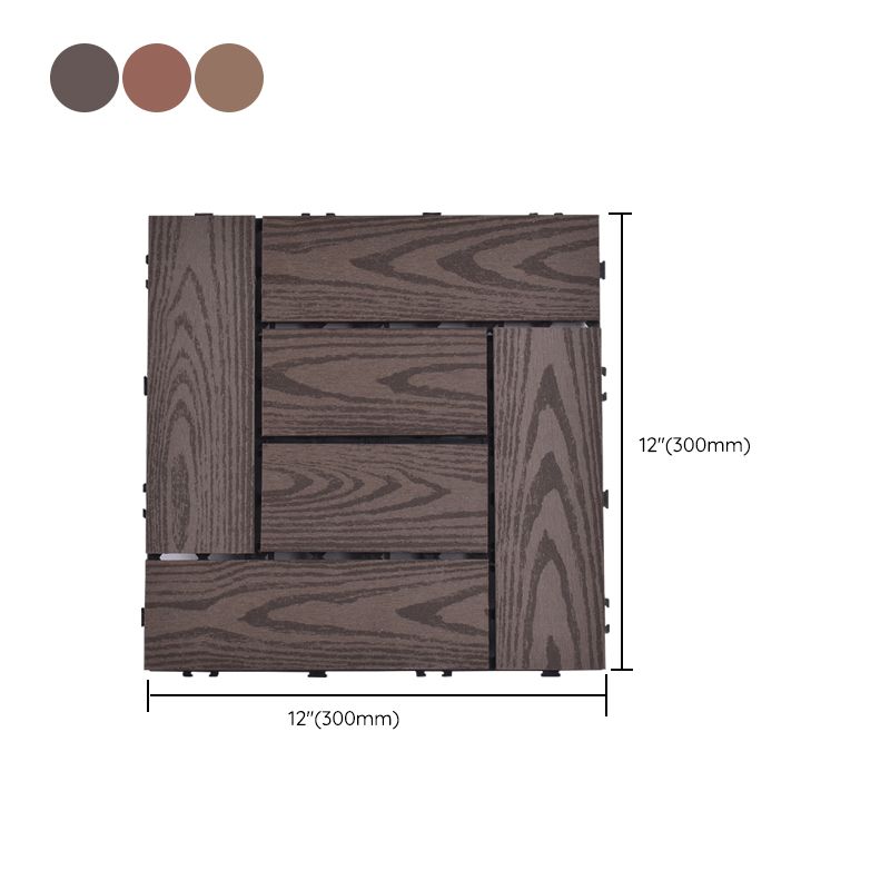 BowLift | Modern plastic wood laminate deck outdoors, mold-resistant laminate