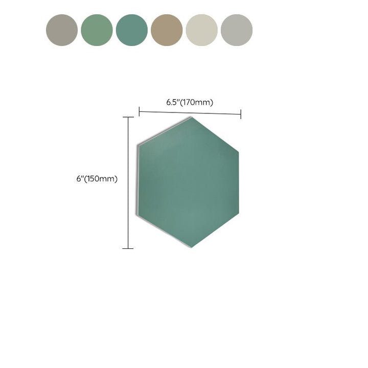 BowLift | Peel and Stick Tiles Hexagonal Peel and Stick Back Wall 20 Pack for the Bathroom