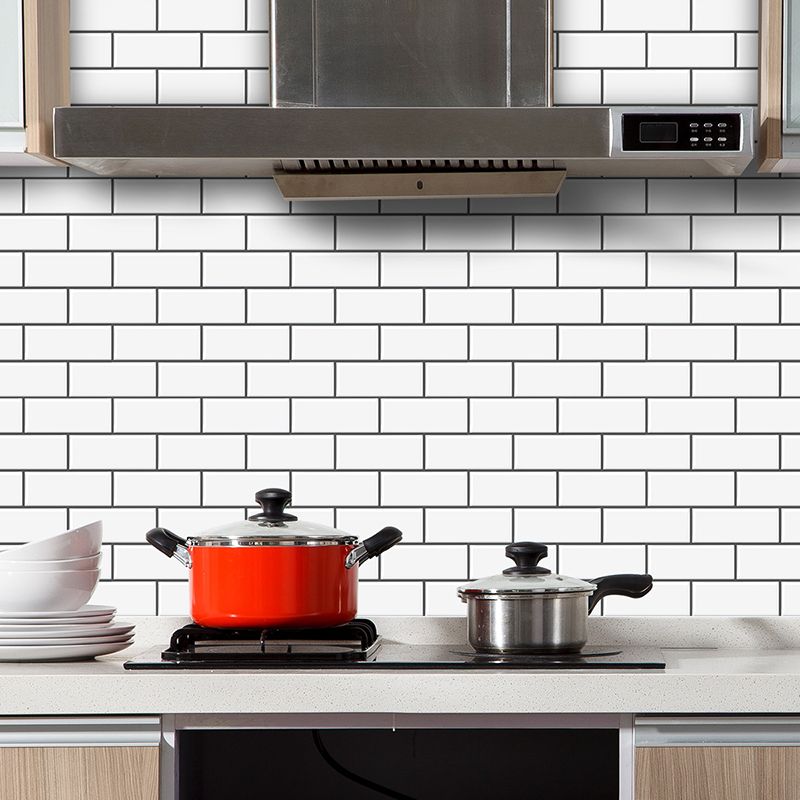 BowLift | Rectangular Tile - Peel & Stick Easy Waterproof Plastic Peel and Stick Subway Tile for the Kitchen