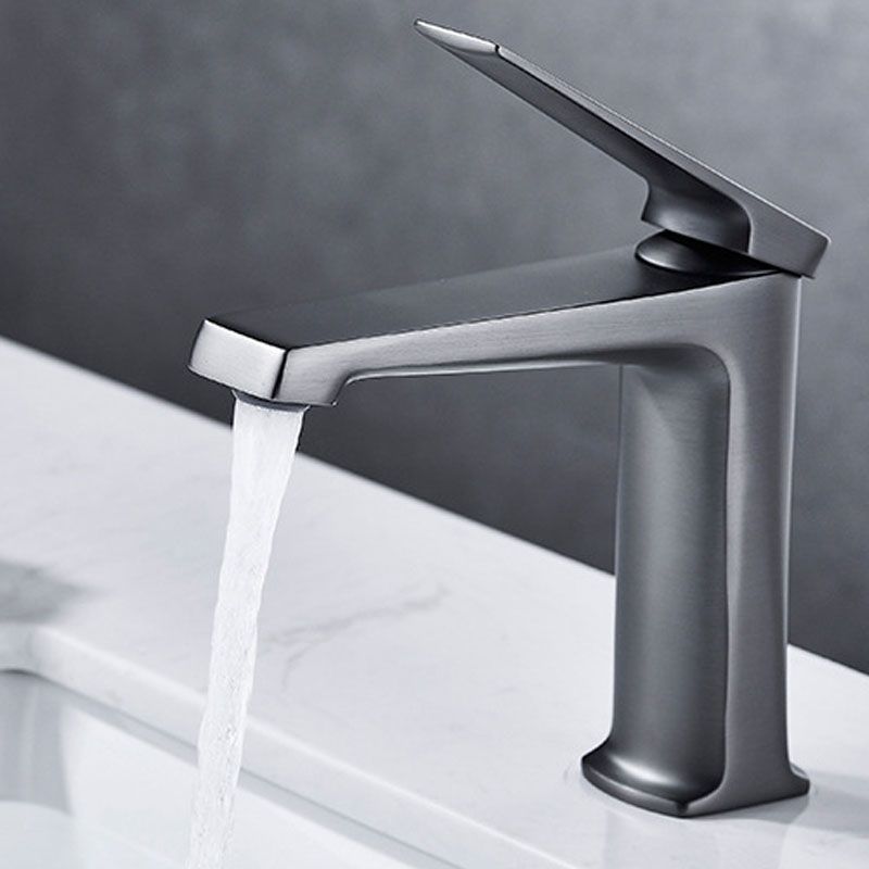 BowLift | Modern basin tap lever handle copper low arc basin tap