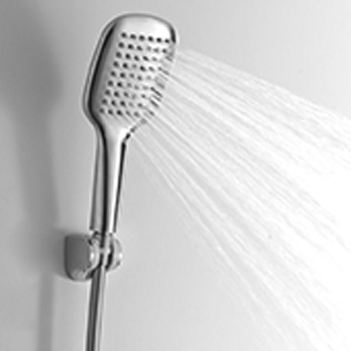 BowLift | Modern Square Shower Head 304 Stainless Steel Hand Shower