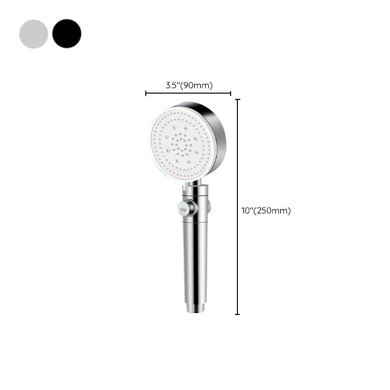 BowLift | Modern Handheld Round Plastic Self-Cleaning Shower Head
