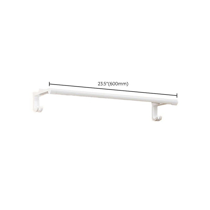 BowLift | Modern Bathroom Hardware Set Towel Bar White Bath Shelf Bathroom Hardware Set